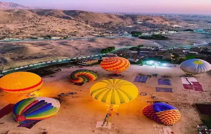 Luxor with ballon tour
